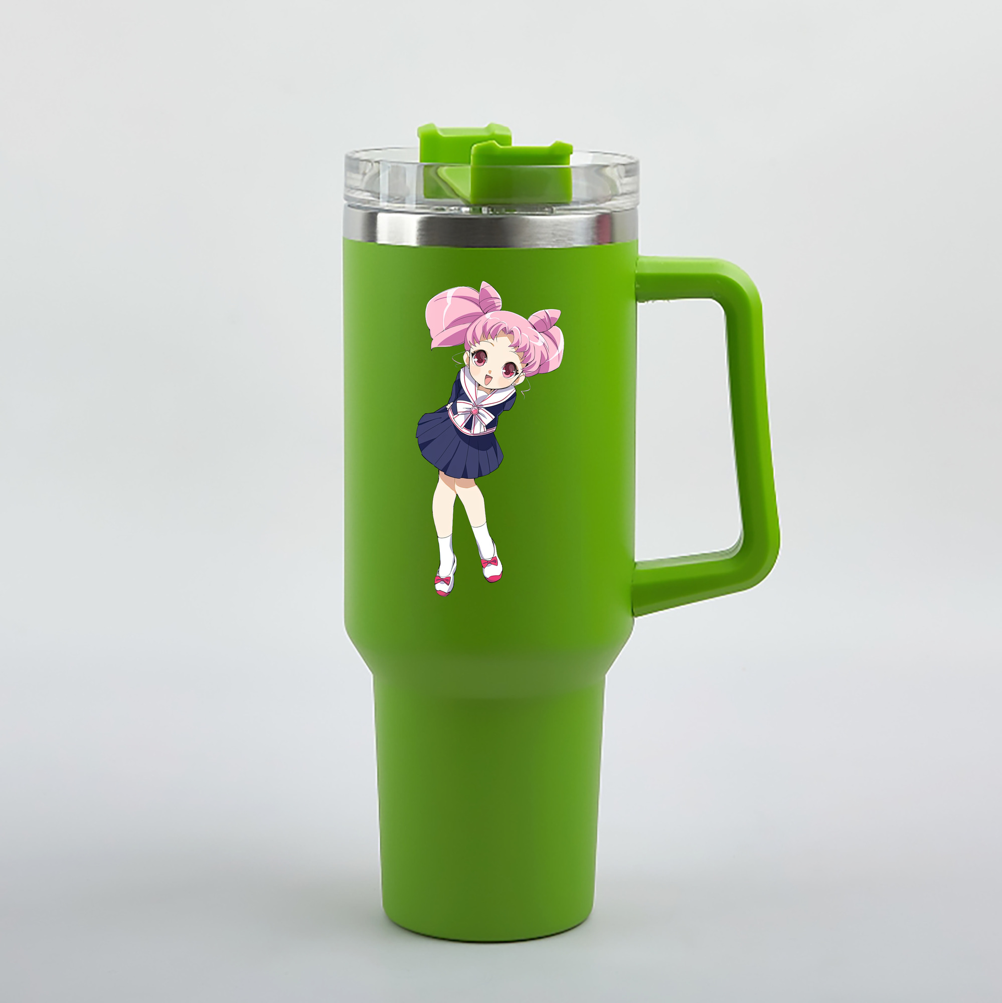 （画像用） 美少女戦士セーラームーン ちびうさ Sailor Moon Chibiusa Tsukino Usagi Small Lady Serenity 1200mL車用タンブラー（カラープリント）